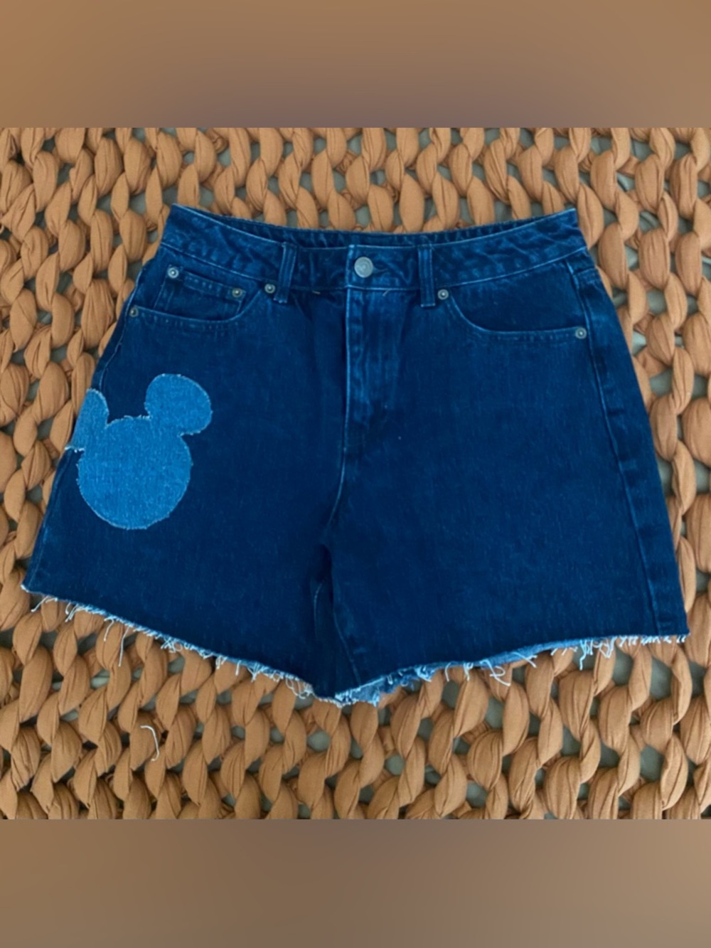 Disney x Forever 21 Mickey Mouse Women’s Denim Shorts